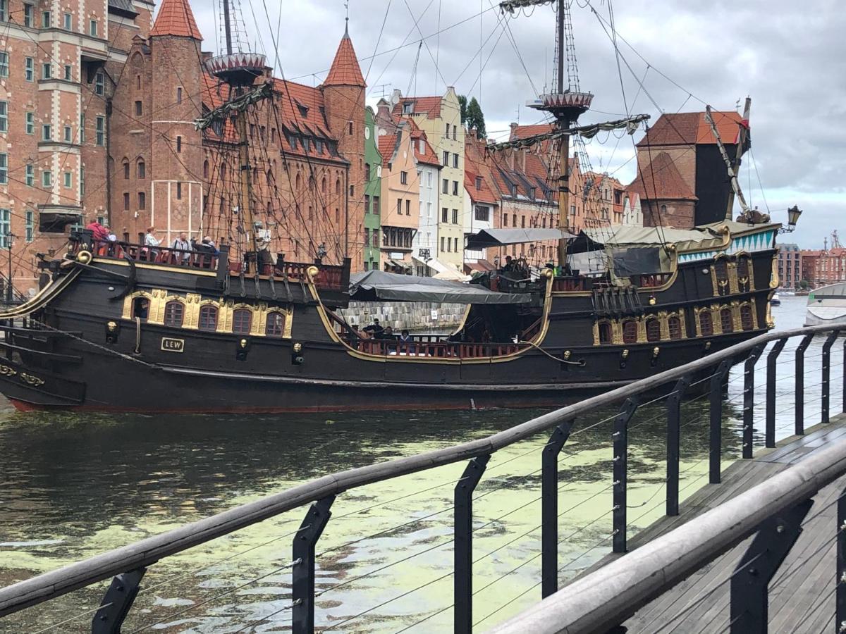 Nad Motlawa Gdansk Leilighet Eksteriør bilde