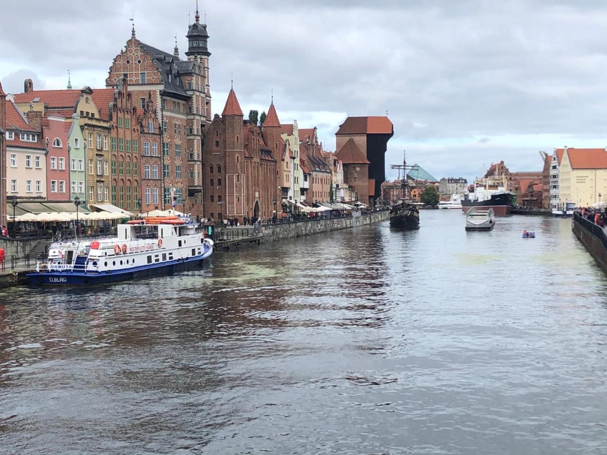 Nad Motlawa Gdansk Leilighet Eksteriør bilde